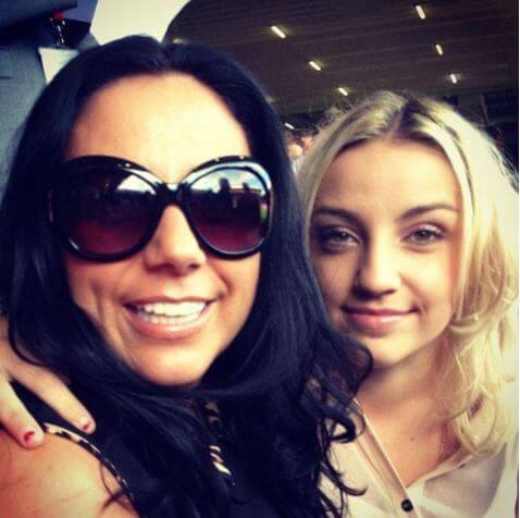 Charlotte Searle's husband, Brendan Rodgers's ex-wife, Susan Rodgers, and daughter, Mischa Rodgers.
